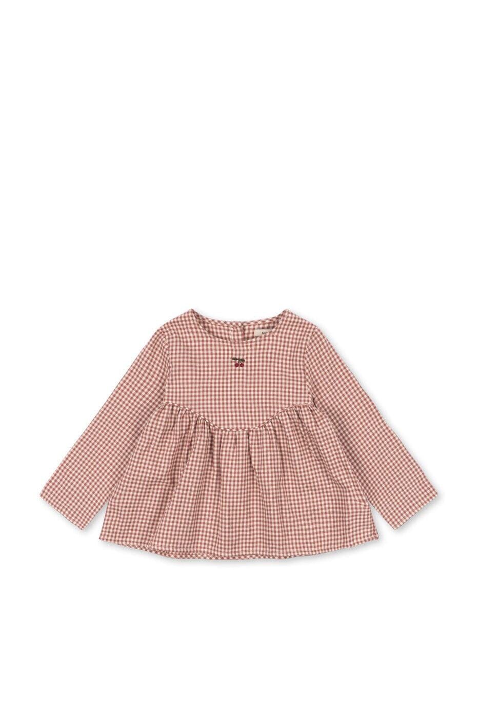 Konges Sløjd - Foret Blouse Gots Ks106472 - Canyon Check Bluser 