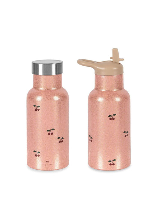 Konges Sløjd - Glitter Thermo Bottle Ks104307 - Cherry Glitter Køkkentilbehør 