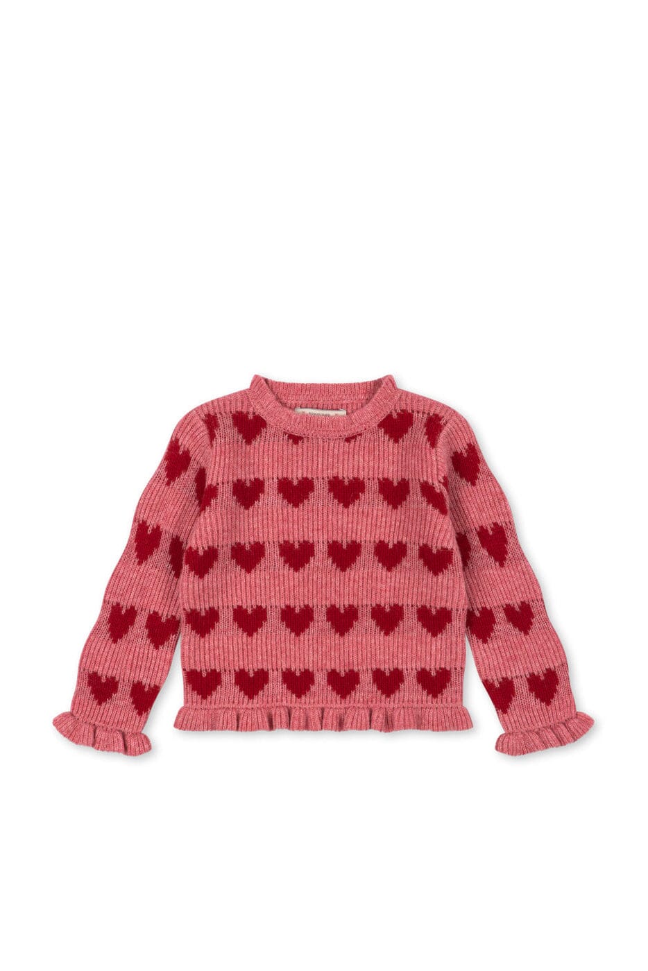 Konges Sløjd - Laula Sweater Ks106516 - Heart Strikbluser 