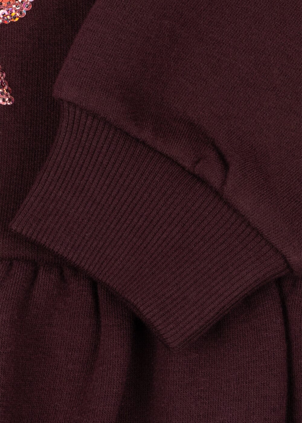 Konges Sløjd - Lou Bow Sweat Dress Gots Ks106520 - Decadent Chocolate
