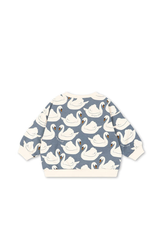 Konges Sløjd - Loupy Print Sweat Shirt Gots Ks106116 - Swan