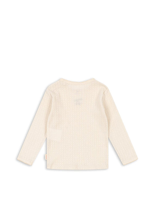 Konges Sløjd - Minnie Blouse Gots Ks106558 - White Smoke