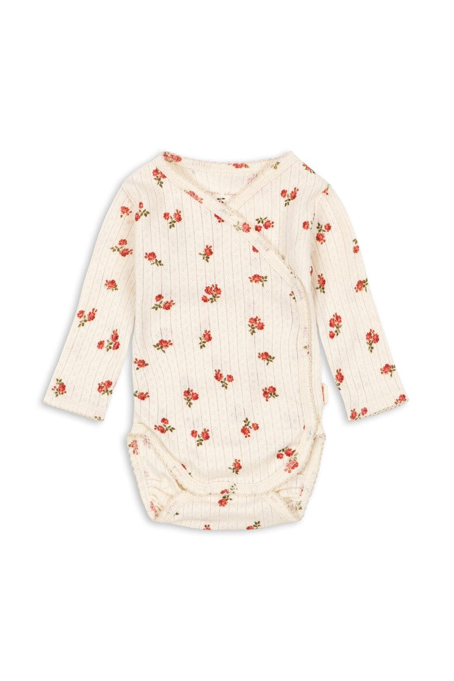 Konges Sløjd - Minnie Newborn Body Gots Ks106561 - Rosa Rouge
