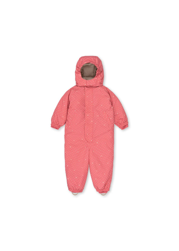 Konges Sløjd - Nohr Snowsuit Print Ks105750 - Cherry Berry Dot Flyverdragter 