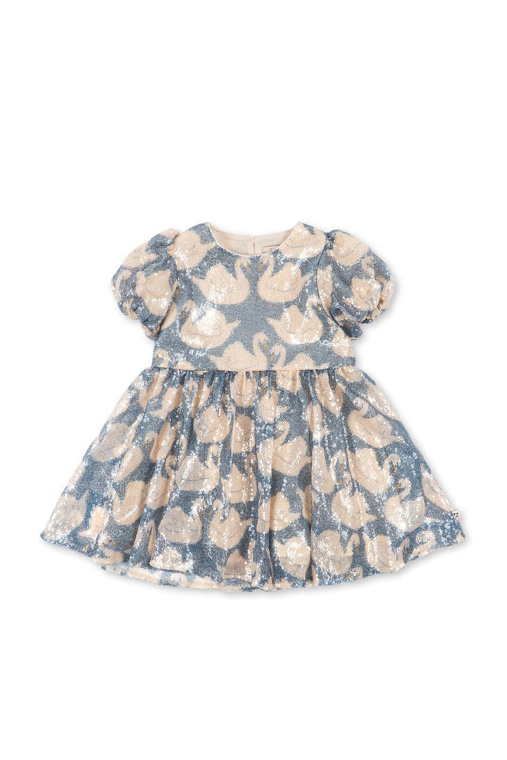 Konges Sløjd - Starla Sequin Dress Grs Ks106609 - Swan