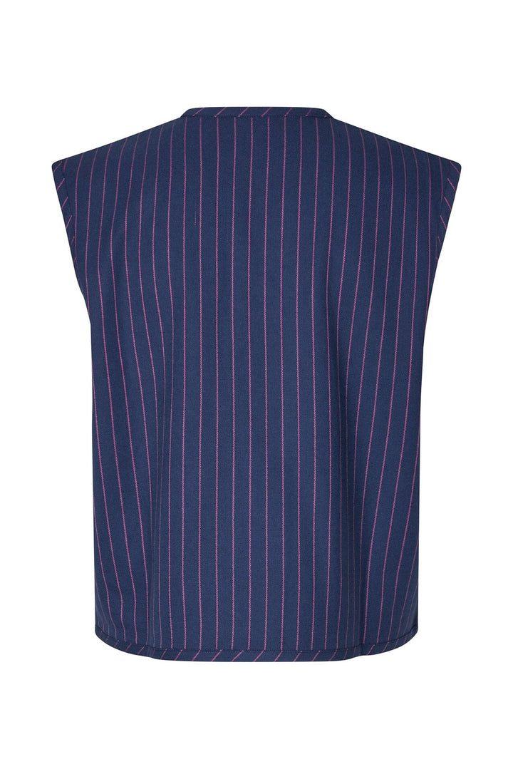 Lollys Laundry - Abbeyll Vest Sl25539-1010 - 27 Dark Navy Veste 