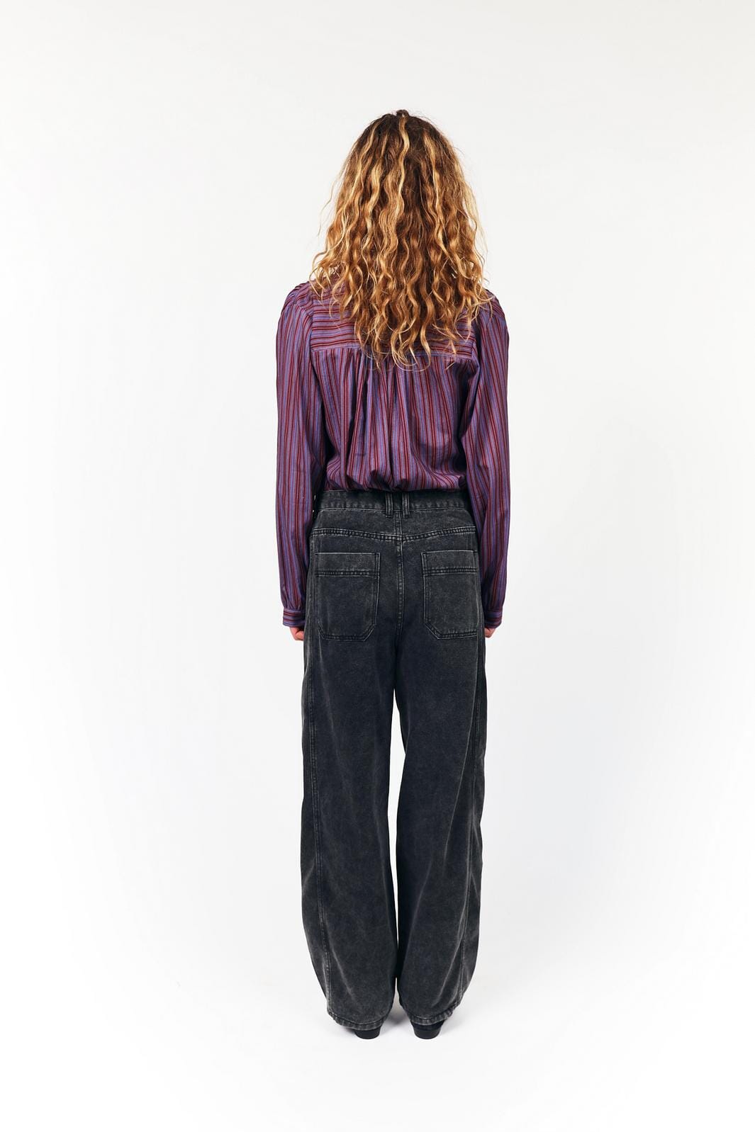 Lollys Laundry - Larill Shirt Ls 26511-1003 -  80 Stripe