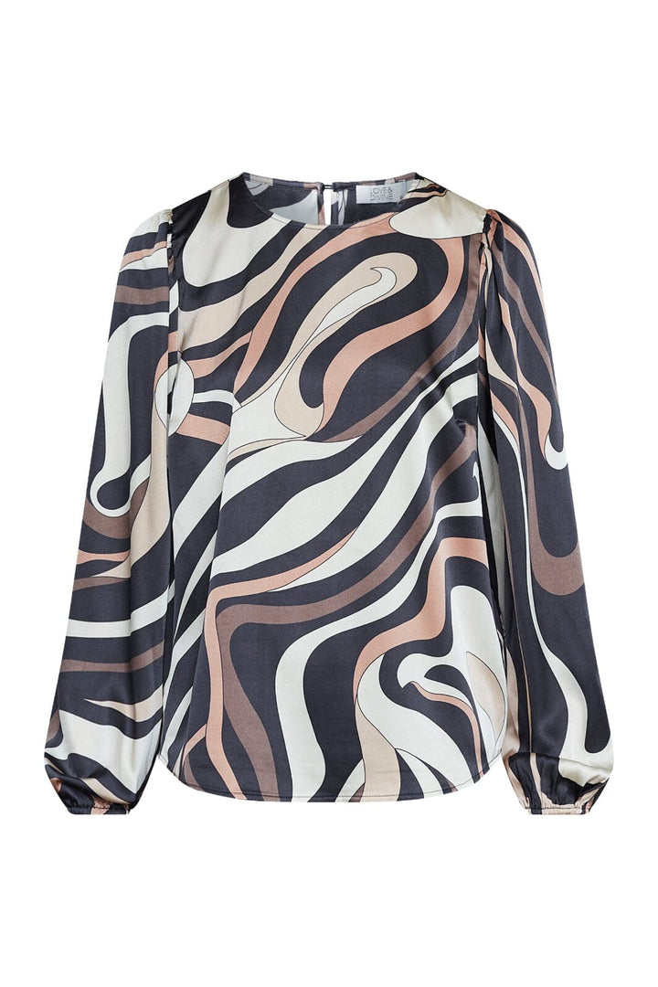 Love & Divine - Love1436 19301 - 804 - Graphic Bluser 