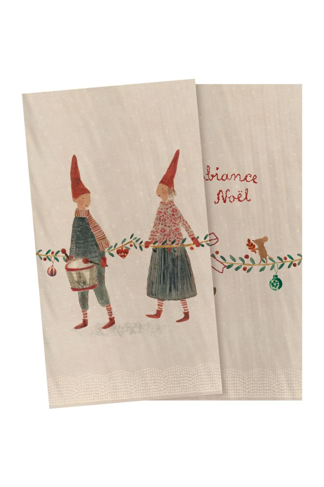 Maileg - Serviet, Stor - Pixy Parade - 14-6104-00 Julepynt 