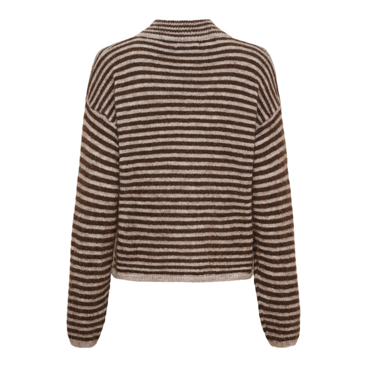 Marta Du Chateau - Mdcanais Cardigan 9586 - Fango/Moro Cardigans 