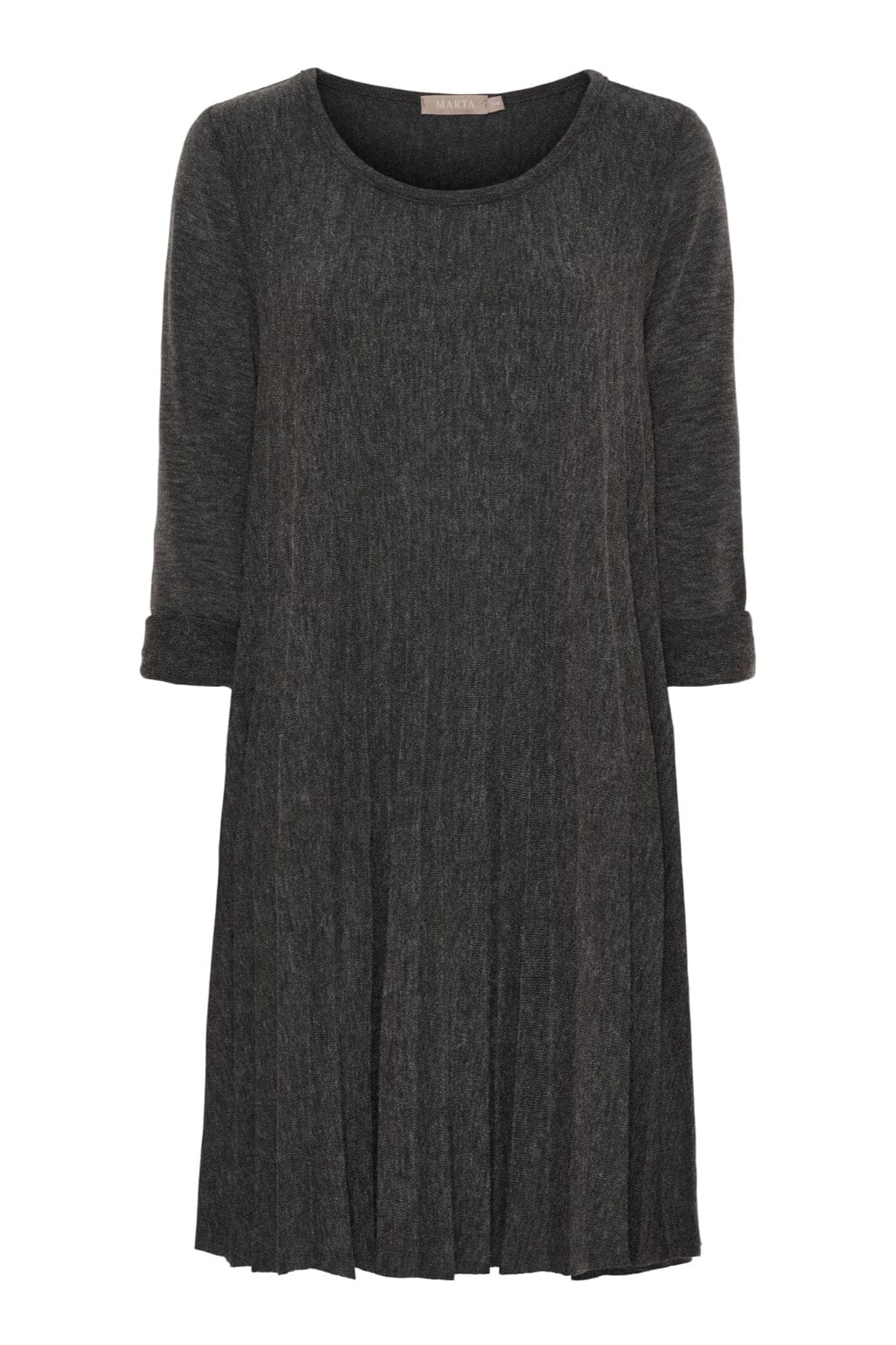 Marta Du Chateau - Mdcjasmin Dress 71653 - Dark Grey Kjoler 