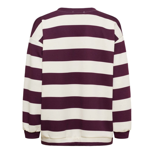 Marta Du Chateau - Mdcnerina Sweatshirt 22659S - Bordeaux/Pink