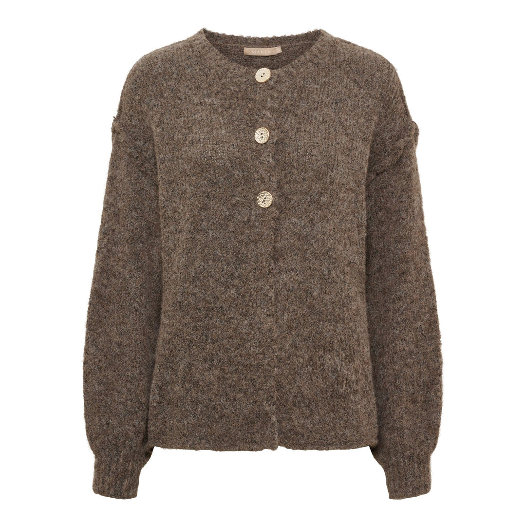 Marta Du Chateau - Mdcnovella Knit 9735 - Moro Strikbluser 