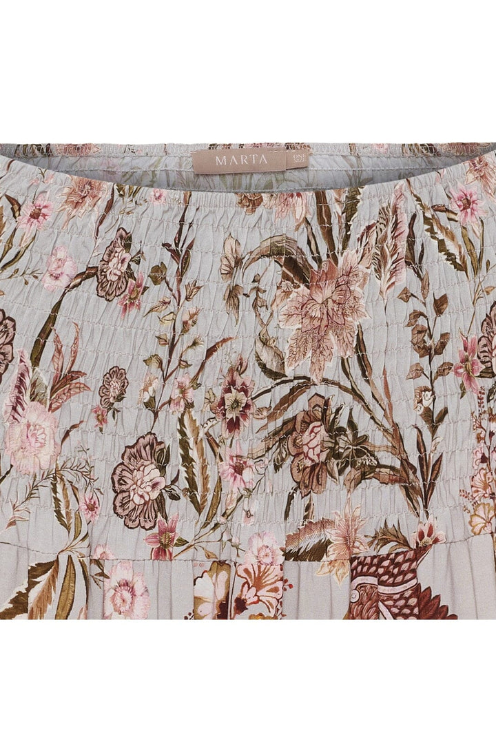 Marta Du Chateau - Mdcprincess Skirt 5201 - Grey3142Tps