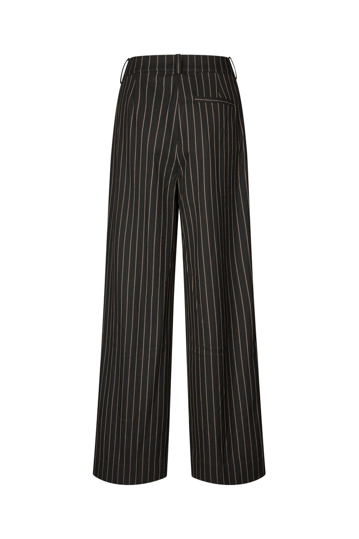 MbyM - Emeli-M 74731437 - Y85 - Black Brown Pinstripe Bukser 