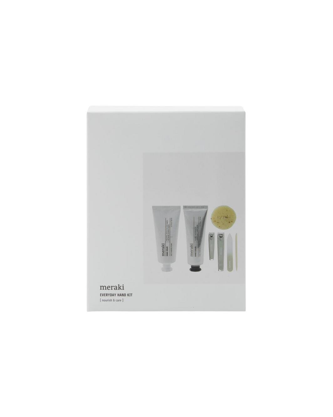Meraki - Gift Box, Hand Cream + Hand Serum + Soap + Nail Kit, 50|50|20 Ml|ml|g - 900002183