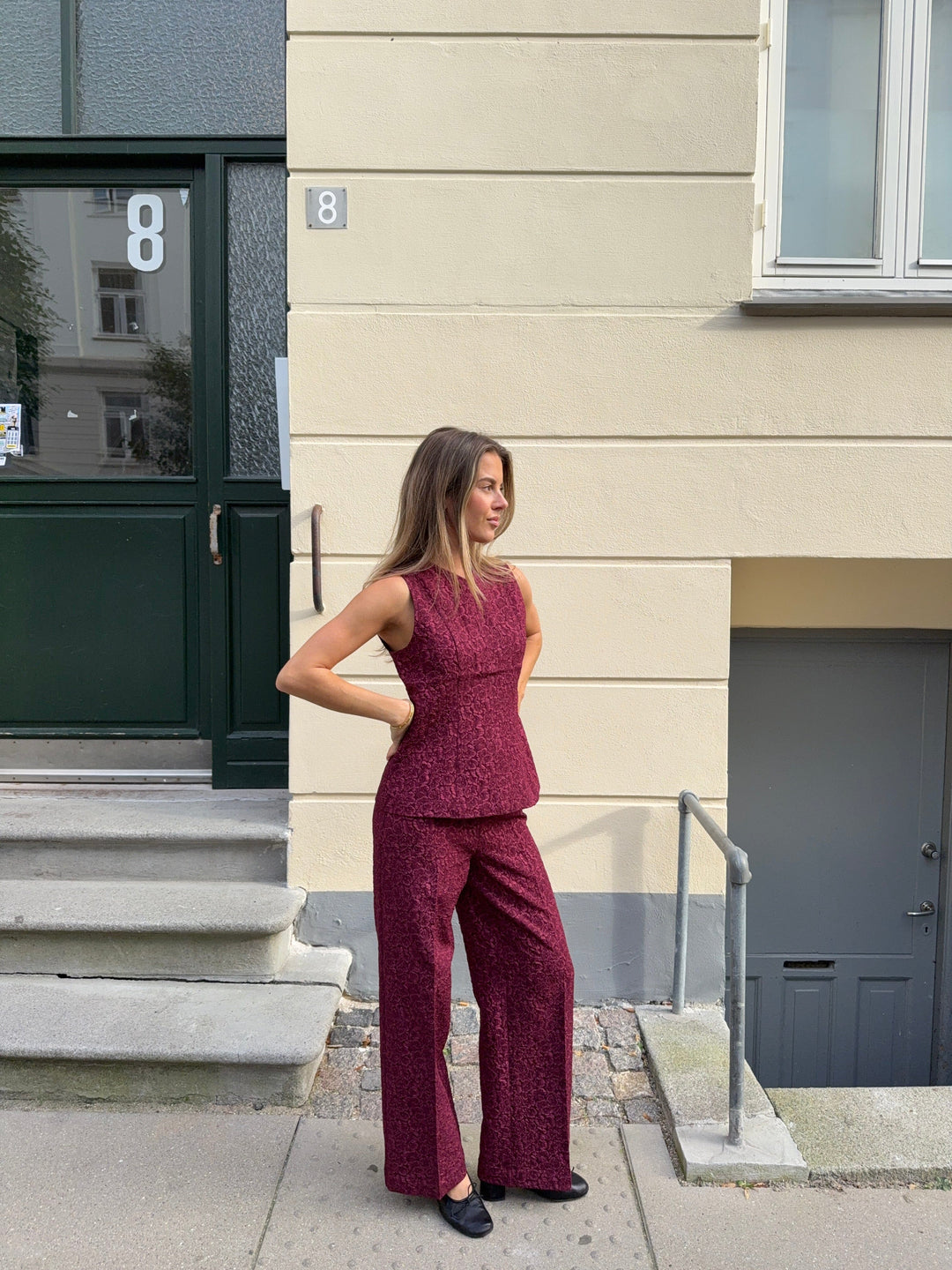 Modström - Hollismd Top 57431 - 01447 - Windsor Wine Toppe 