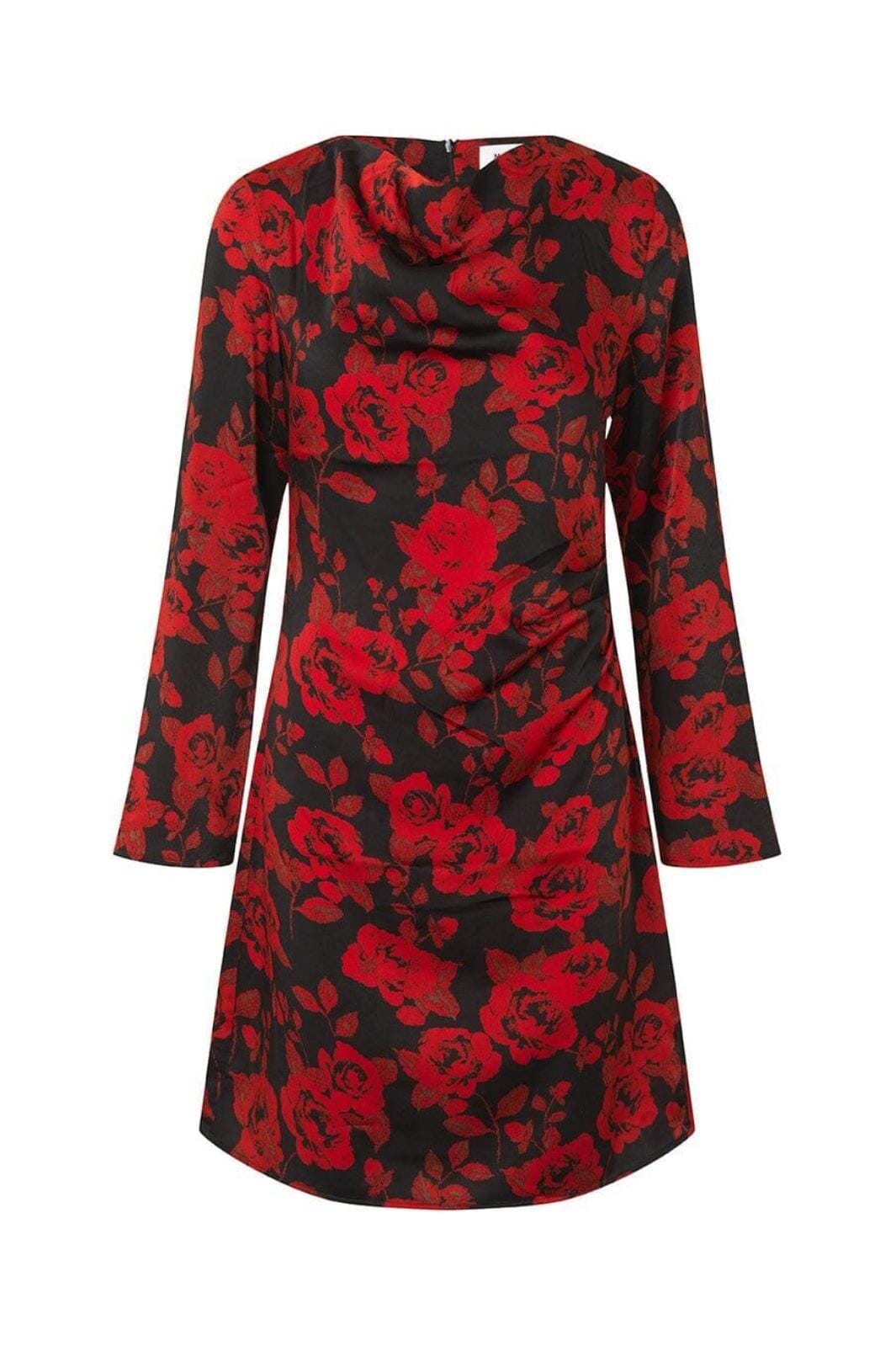 Modström - Ruthiemd Print Dress 58800 - 11967 - Racing Rose