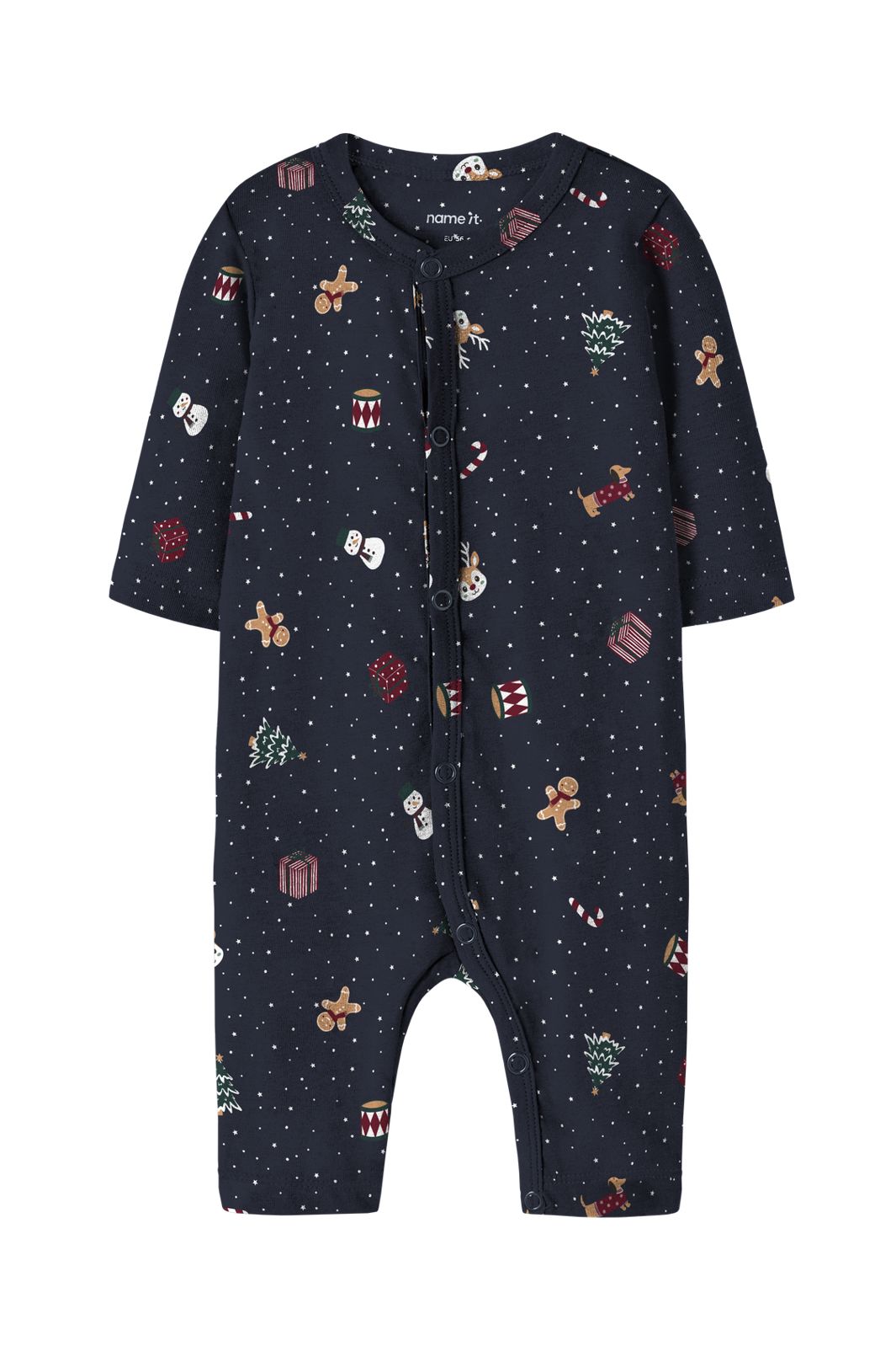 Name It - Nbnvismas Ls Nightsuit - 5124774 Navy Blazer Christmas