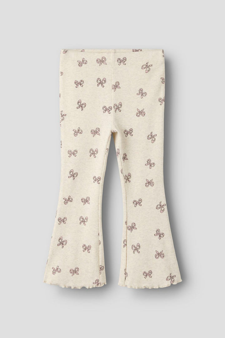 Name It - Nmfrulies Flared Legging - 5115331 Peyote Melange