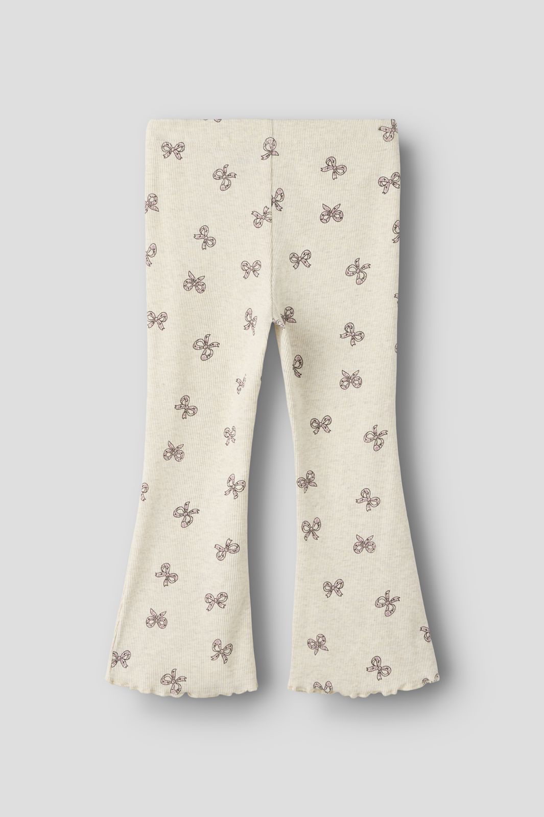 Name It - Nmfrulies Flared Legging - 5115331 Peyote Melange