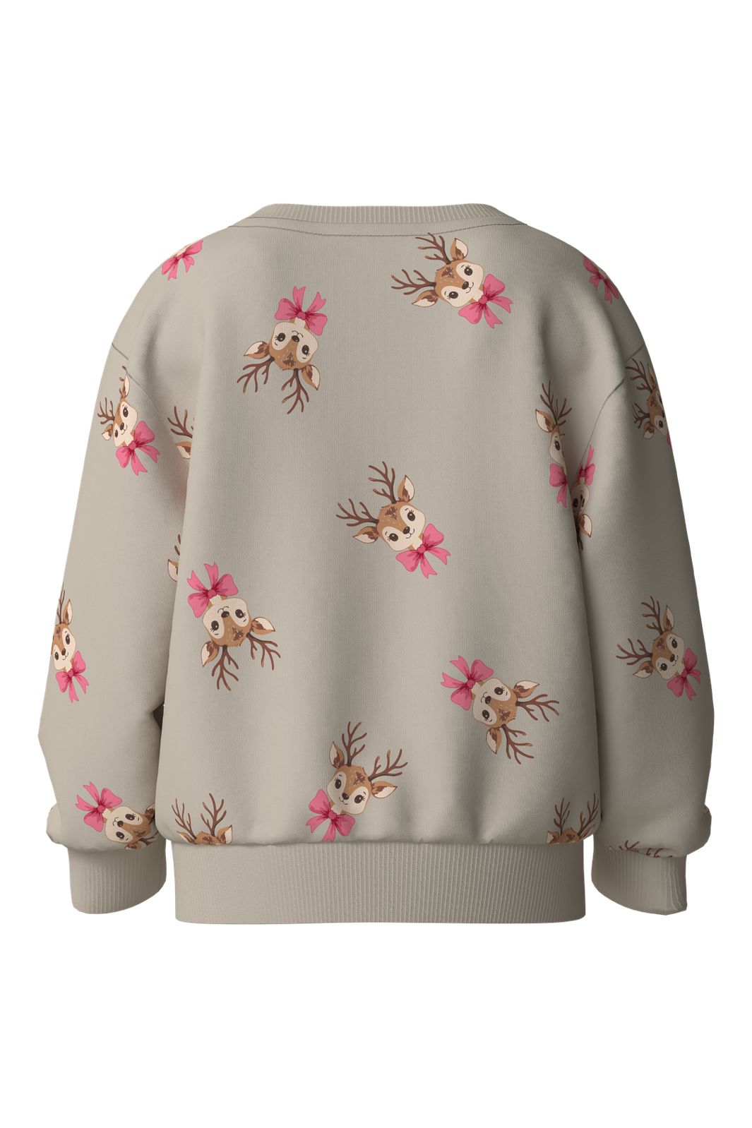 Name It - Nmfvertrud Ls Nreg Sweat - 5124024 Peyote Reindeer