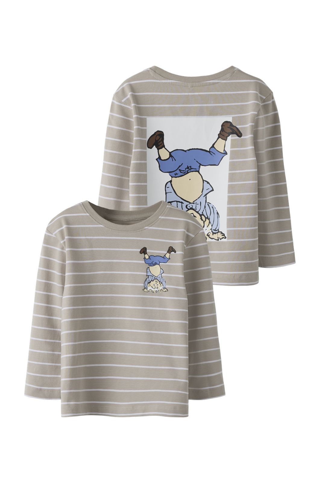 Name It - Nmmolle Emil Ls Nreg Top Box Sky - 5238406 Island Fossil