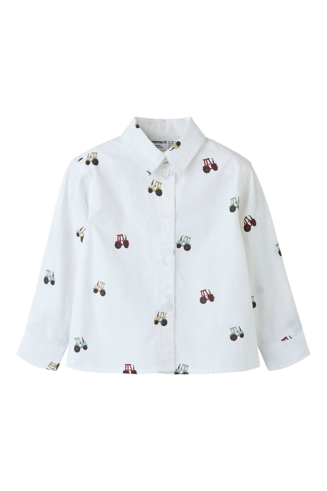 Name It - Nmmractor Ls Shirt - 5151390 Bright White