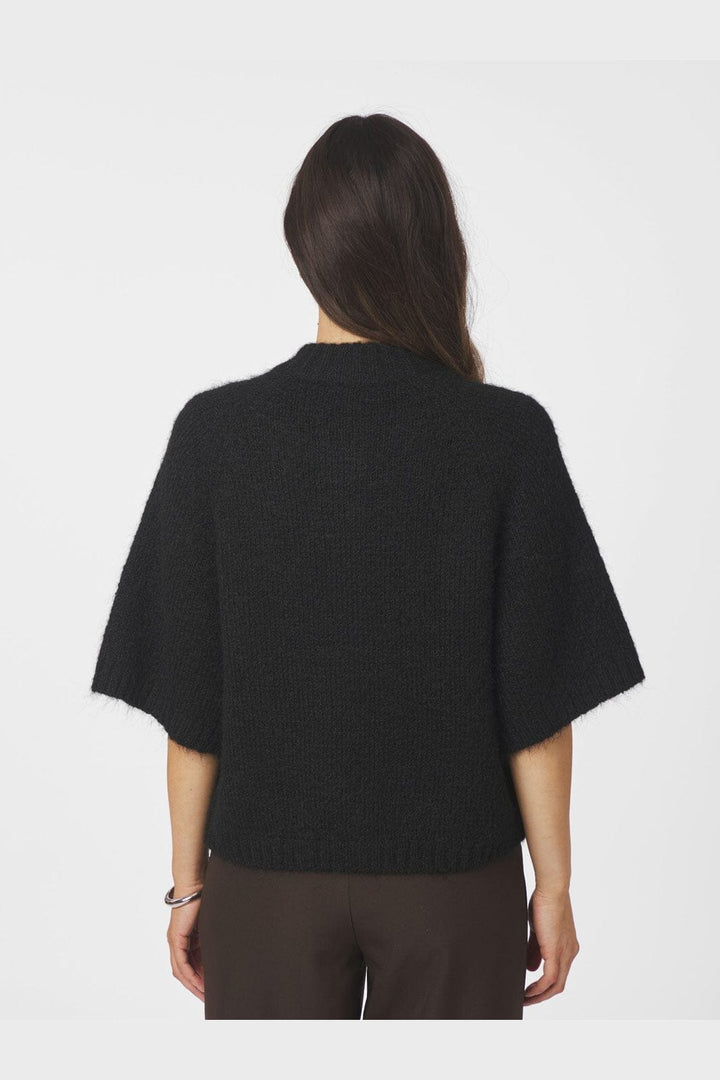 Neo Noir - Benuta Fluffy Knit Cardigan 165816 - 100 - Black