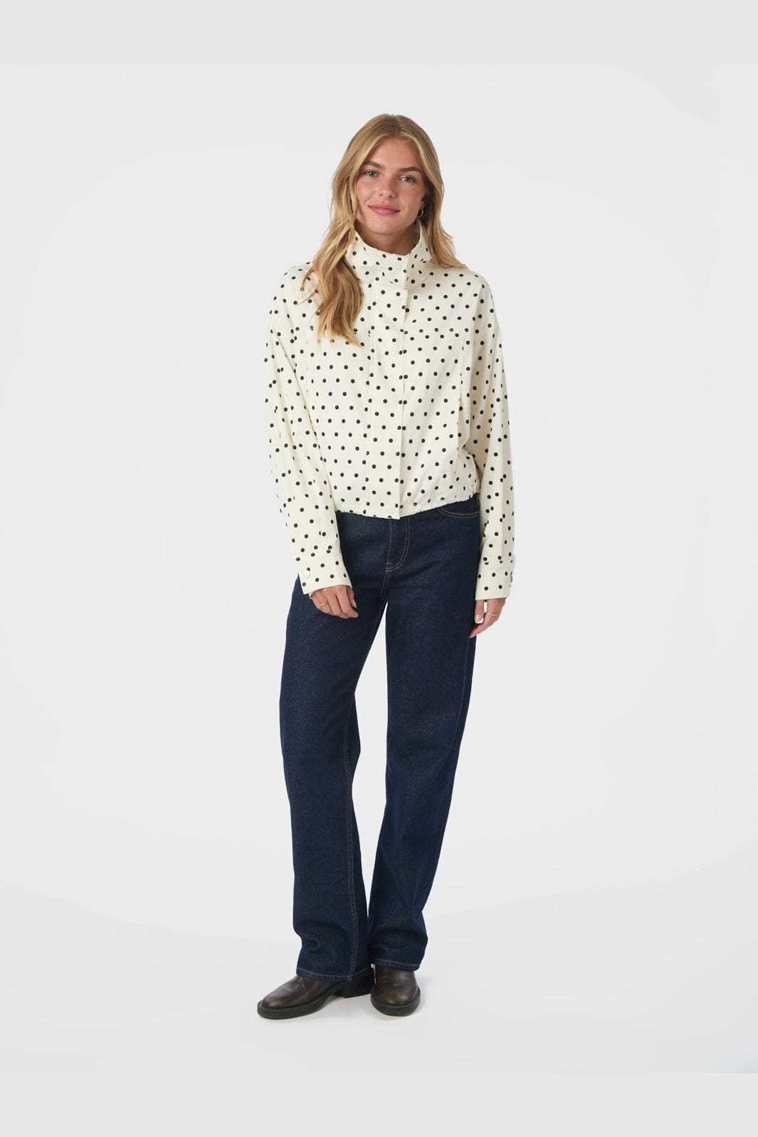 Neo Noir - Callisa Dot Jacket 167353 - 120 - White