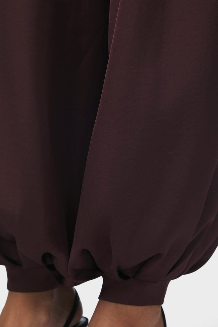 Neo Noir - Chantel Heavy Sateen Balloon Pants 171104 - 174 - Burgundy