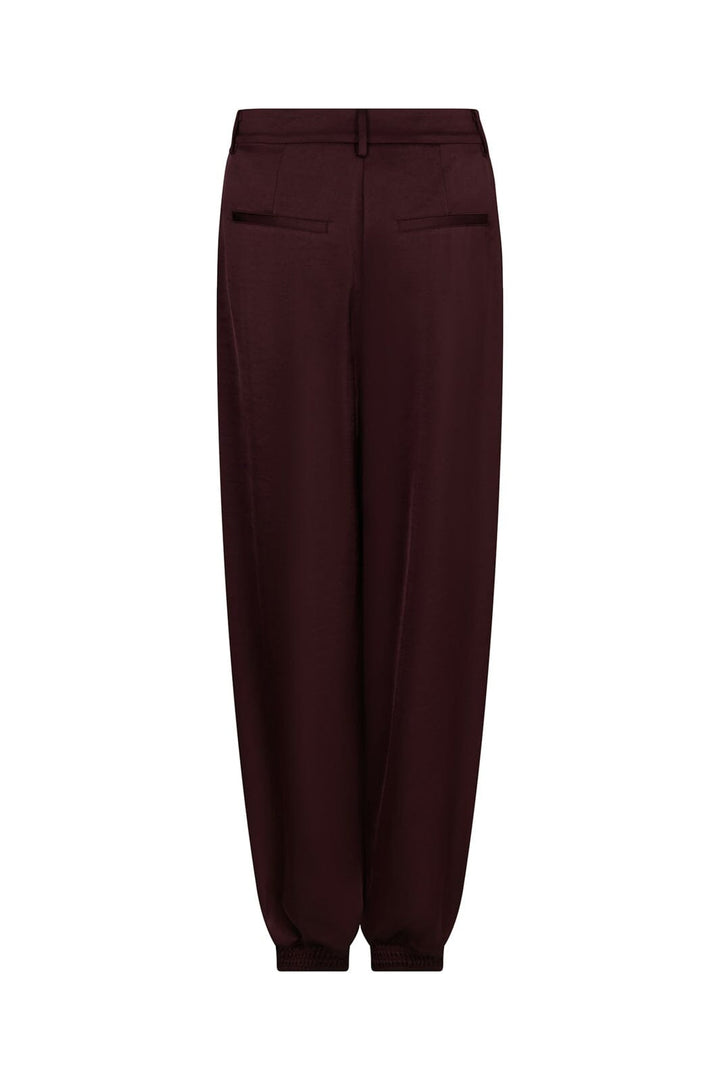 Neo Noir - Chantel Heavy Sateen Balloon Pants 171104 - 174 - Burgundy