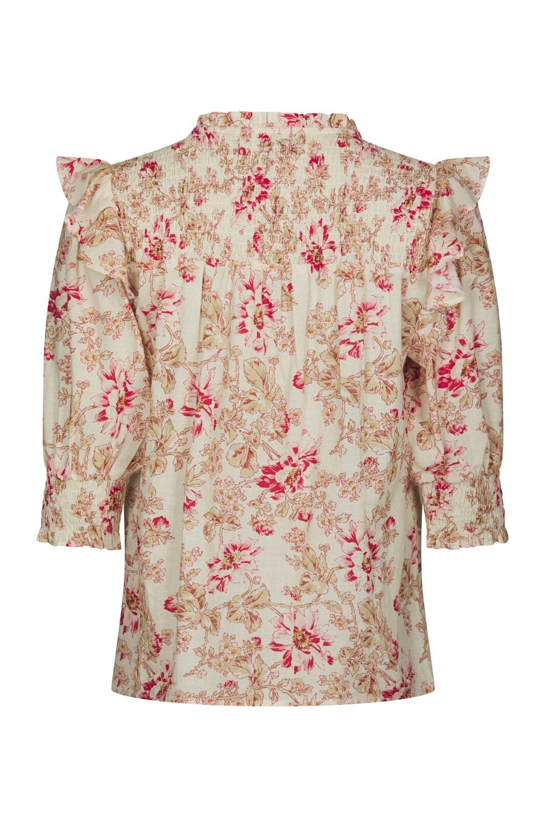 Neo Noir - Davina Flower Blouse 168297 - 165 - Rose