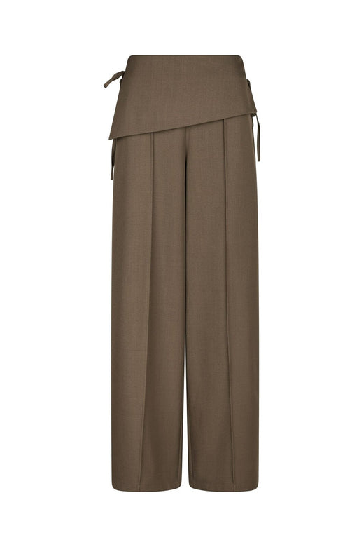 Neo Noir - Deani Fold Pants 166168 - 214 - Taupe