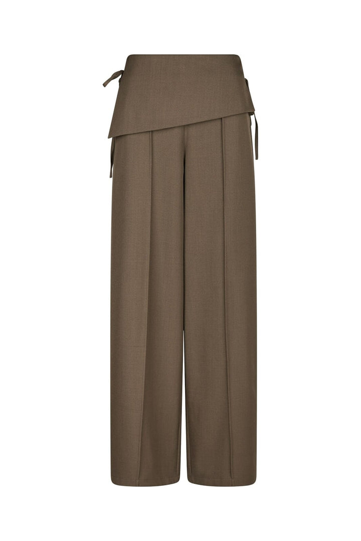 Neo Noir - Deani Fold Pants 166168 - 214 - Taupe