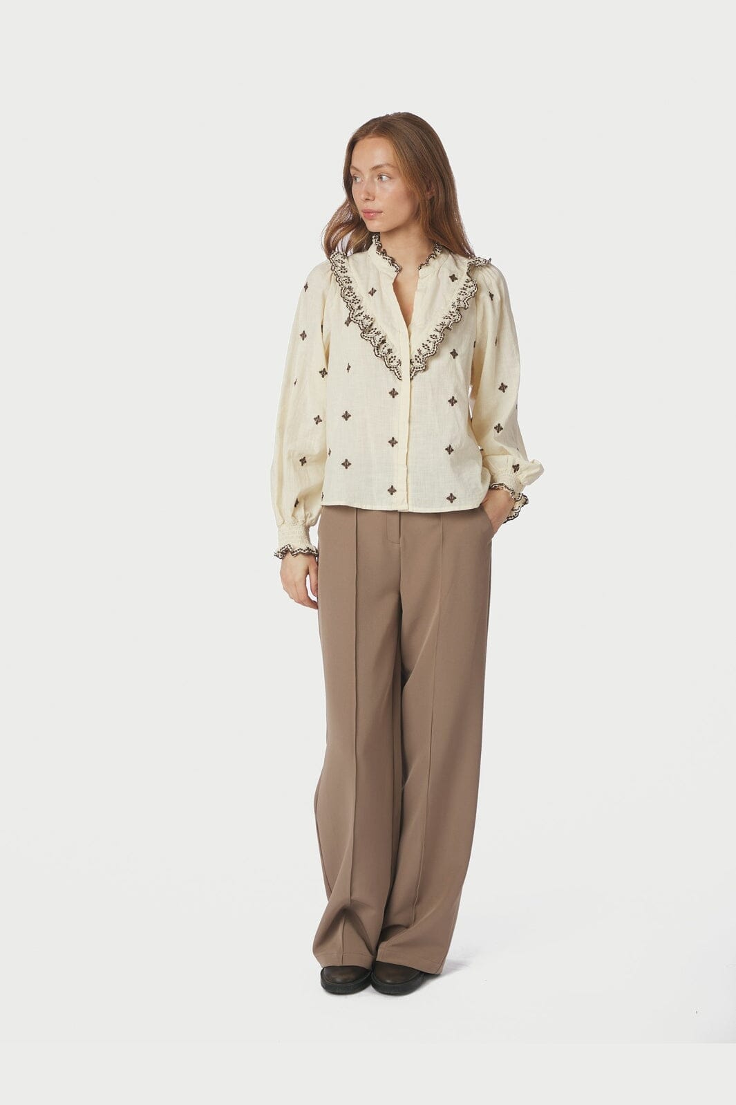 Neo Noir - Degas Blouse 158924 - 432 - Light Yellow/Brown
