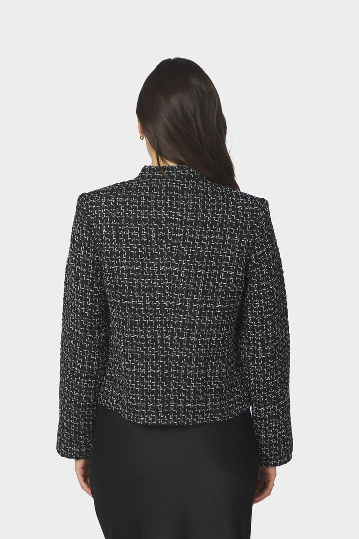 Neo Noir - Denisa Boucle Jacket 170180 - 100 - Black