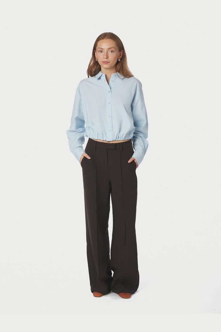 Neo Noir - Emmana C Poplin Shirt 167941 - 145 - Light Blue