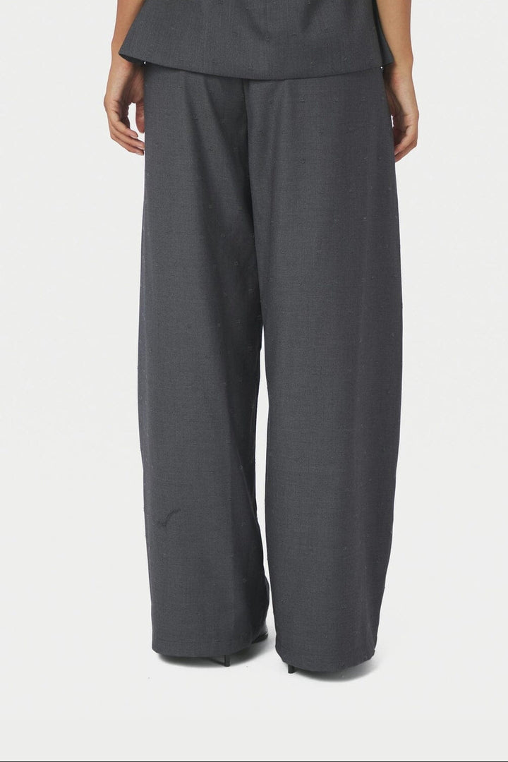 Neo Noir - Essiall Dobby Suit Pants 171097 - 133 - Grey Melange
