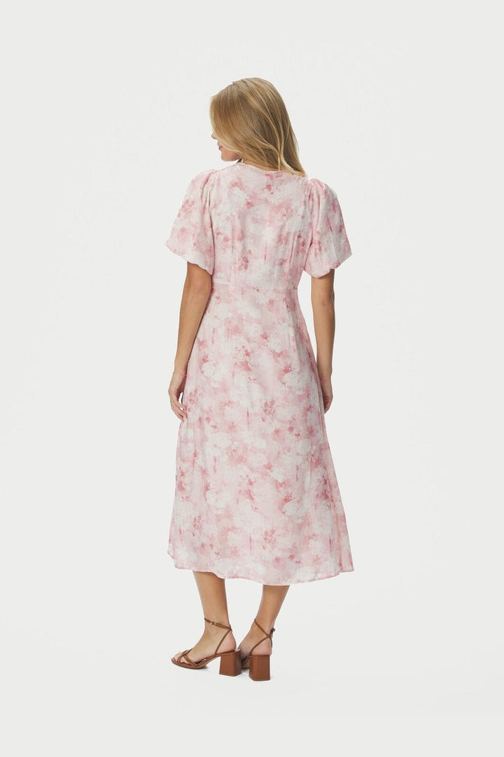 Neo Noir - Illana Floral Fusion Dress 168060 - 165 - Rose