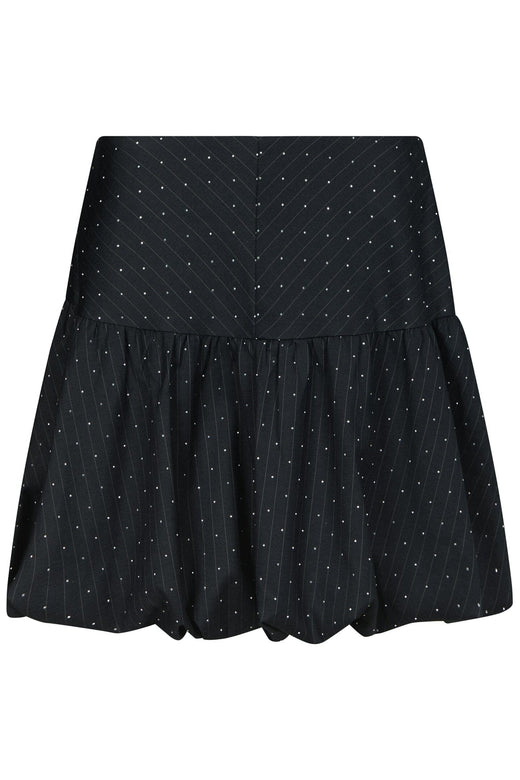 Neo Noir - Jovanna Bedaz Pinstripe Skirt 171212 - 132 - Antracit Nederdele 