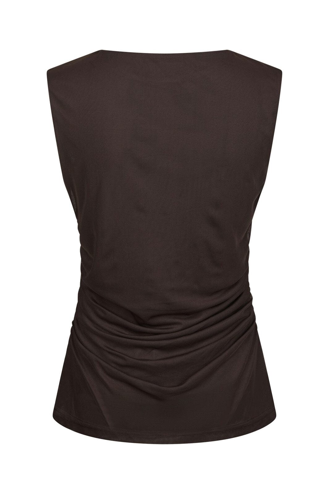 Neo Noir - Liblana Mesh Top 166340 - 676 - Dark Brown