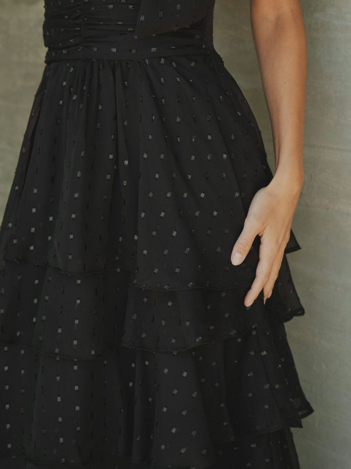 Neo Noir - Marli Glitz Dress 166998 - 100 - Black Kjoler 