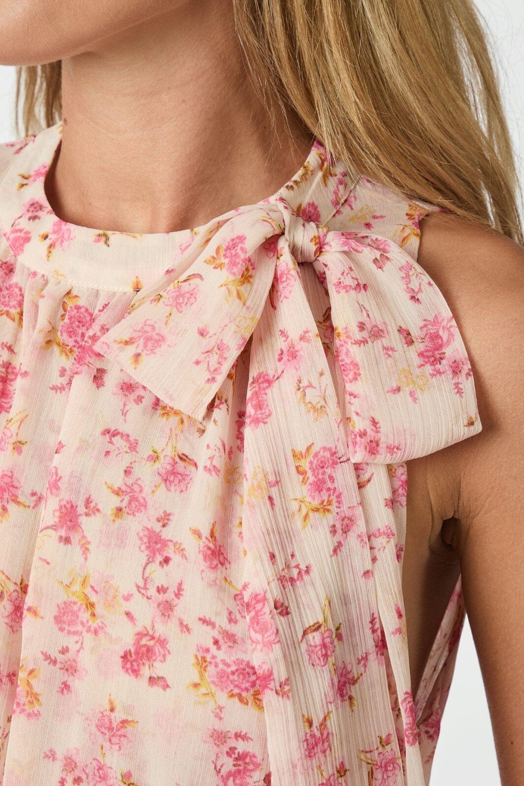 Neo Noir - Marli Small Flower Dress 166453 - 165 - Rose