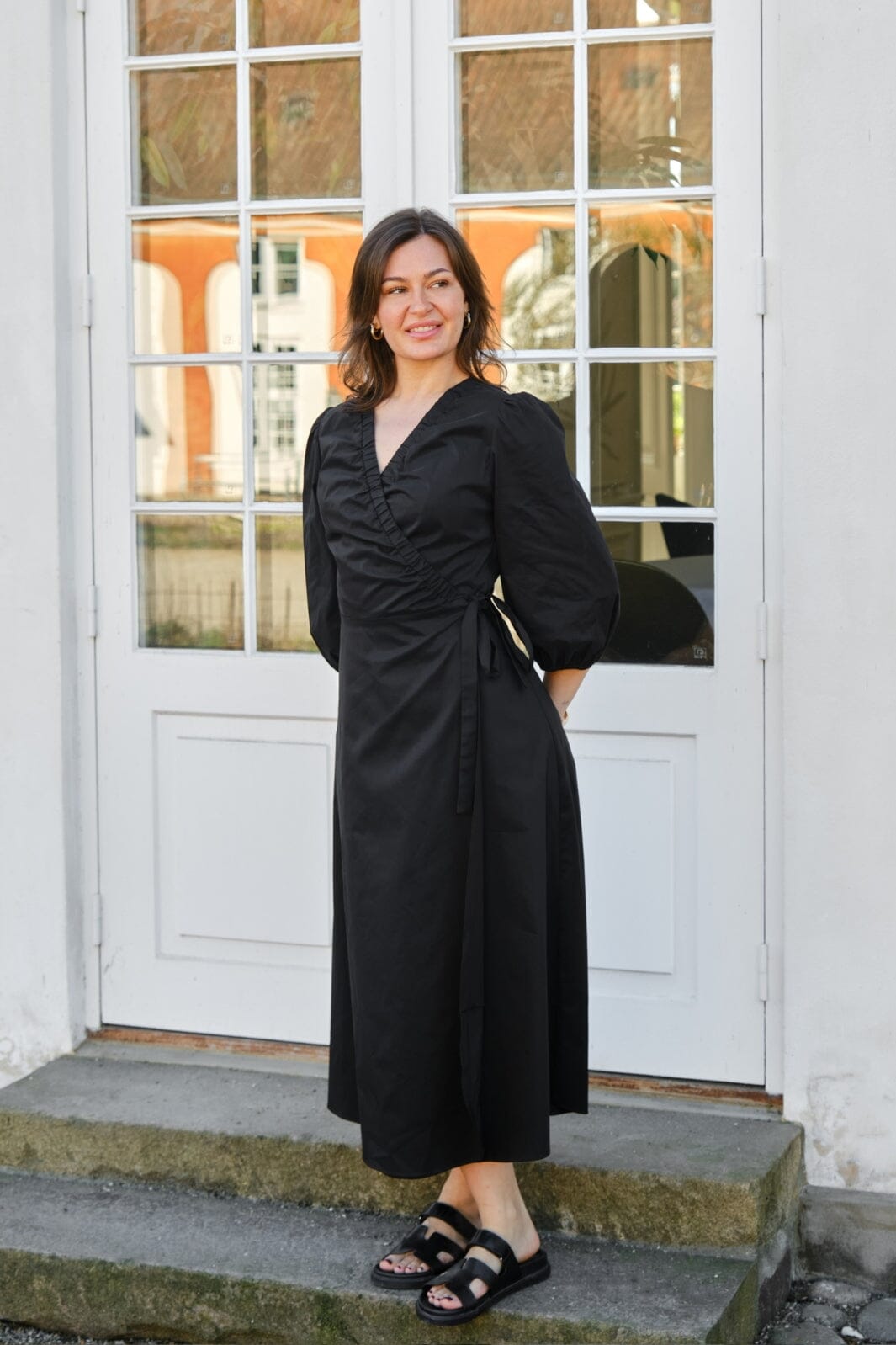 Neo Noir - Minga Poplin Dress 165266 - 100 - Black Kjoler 