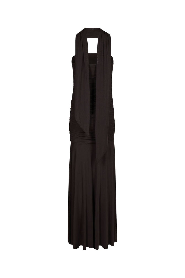Neo Noir - Misi Mesh Dress 168437 - 210 - Brown