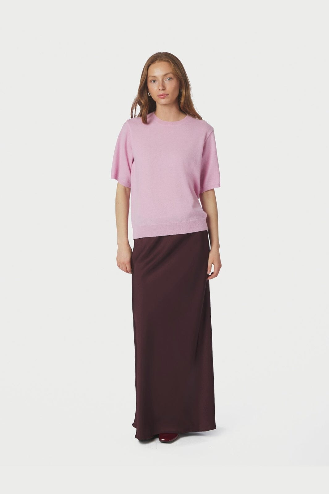 Neo Noir - Missy Knit Tee 161927 - 754 - Light Pink