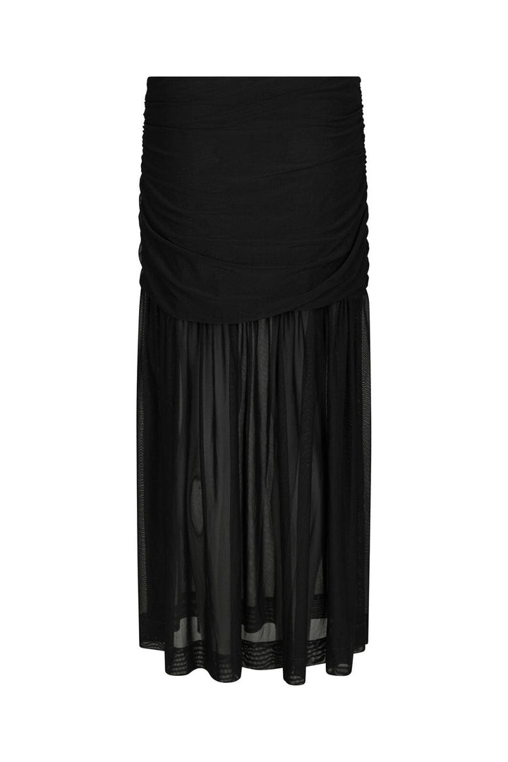 Neo Noir - Mori Layered Skirt 166934 - 100 - Black