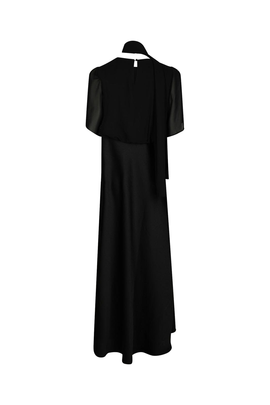 Neo Noir - Pelina Chiffon Dress 170899 - 100 - Black