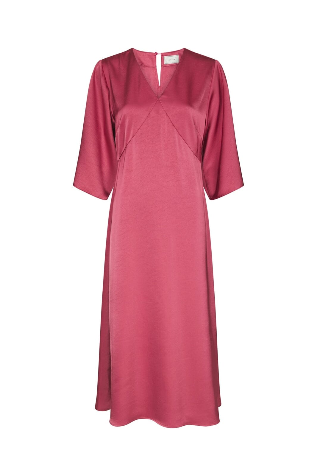 Neo Noir - Remara Heavy Sateen Dress 168447 - 430 - Cherry Pink